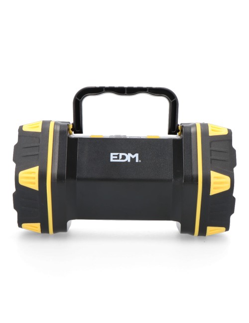 Linterna led de mano titan guard, recargable, 3 puntos de luz