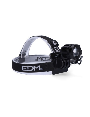 Foco led de aluminio recargable 180 lm, 50 lm, flash. función frontal / bicicleta