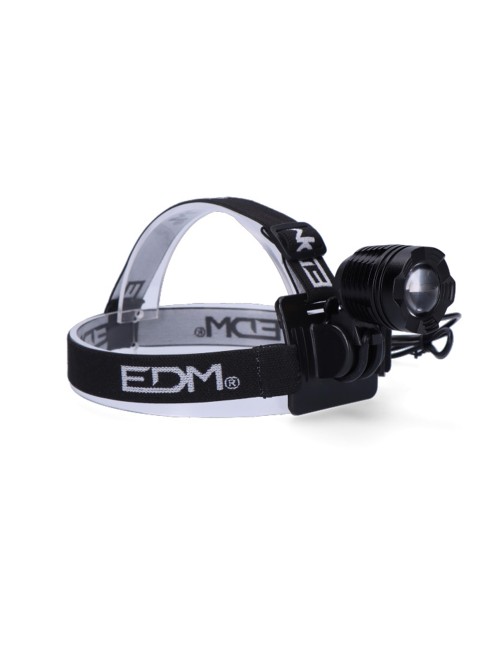 Foco led de aluminio recargable 180 lm, 50 lm, flash. función frontal / bicicleta