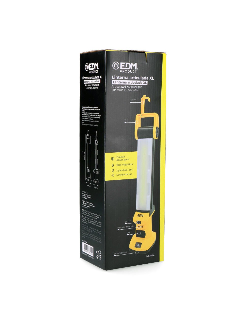 Lámpara articulada xl 20w 1500lm