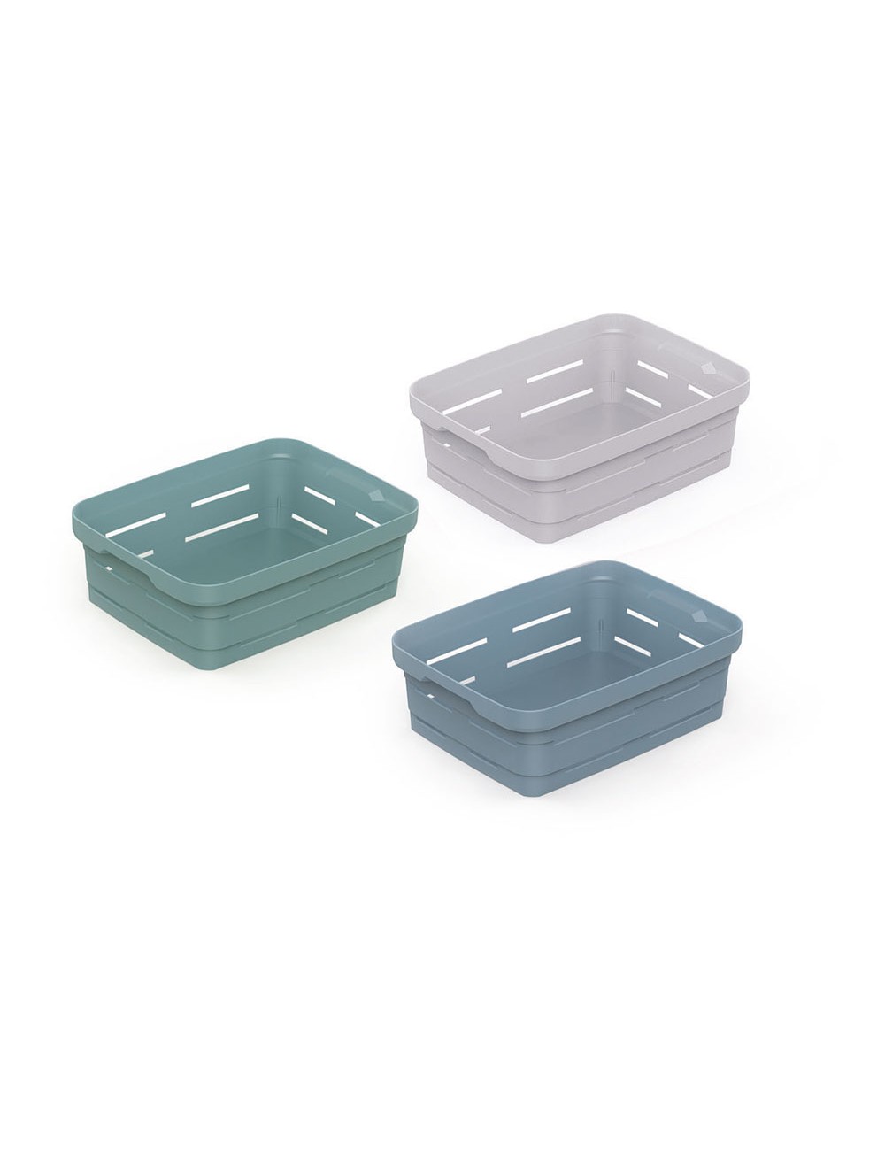 Cesto para ropa 1,5 l, colores surtidos 18,4 x 13,6 x 6 cm