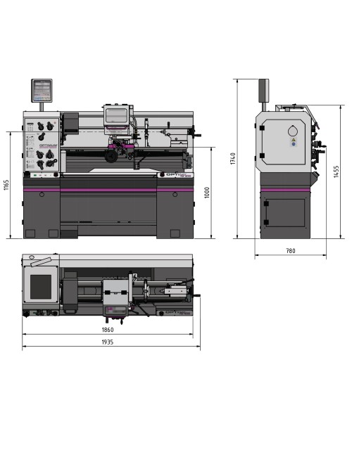 TORNO TM 4010D TORNO OPTITURN TM4010D\400V\3PH\50HZ WITH DPA21