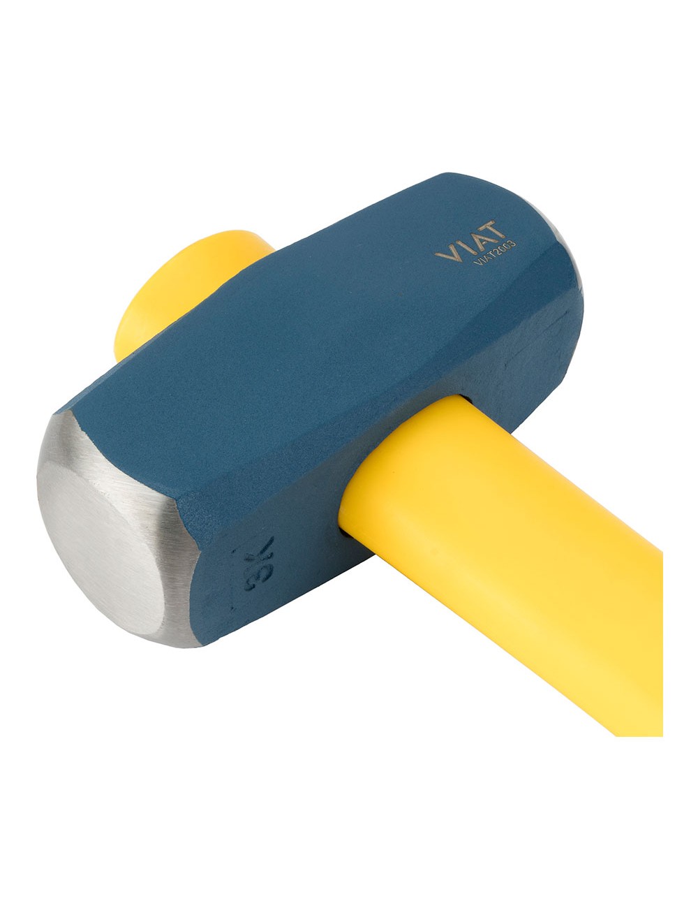 Maza con mango de fibra para trabajos de demolición y golpeo 143 x 910 x 60 mm