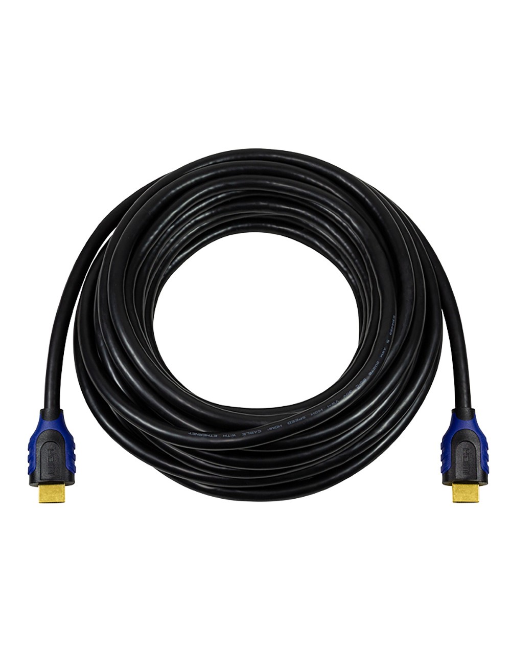 Cable hdmi 10m 2.0 con ethernet, 4k2k/60hz, negro