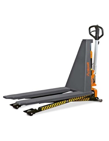 TRANSPALETA Y MESA ELEVADORA EN TIJERA MOTORIZADA PHH 1003 E