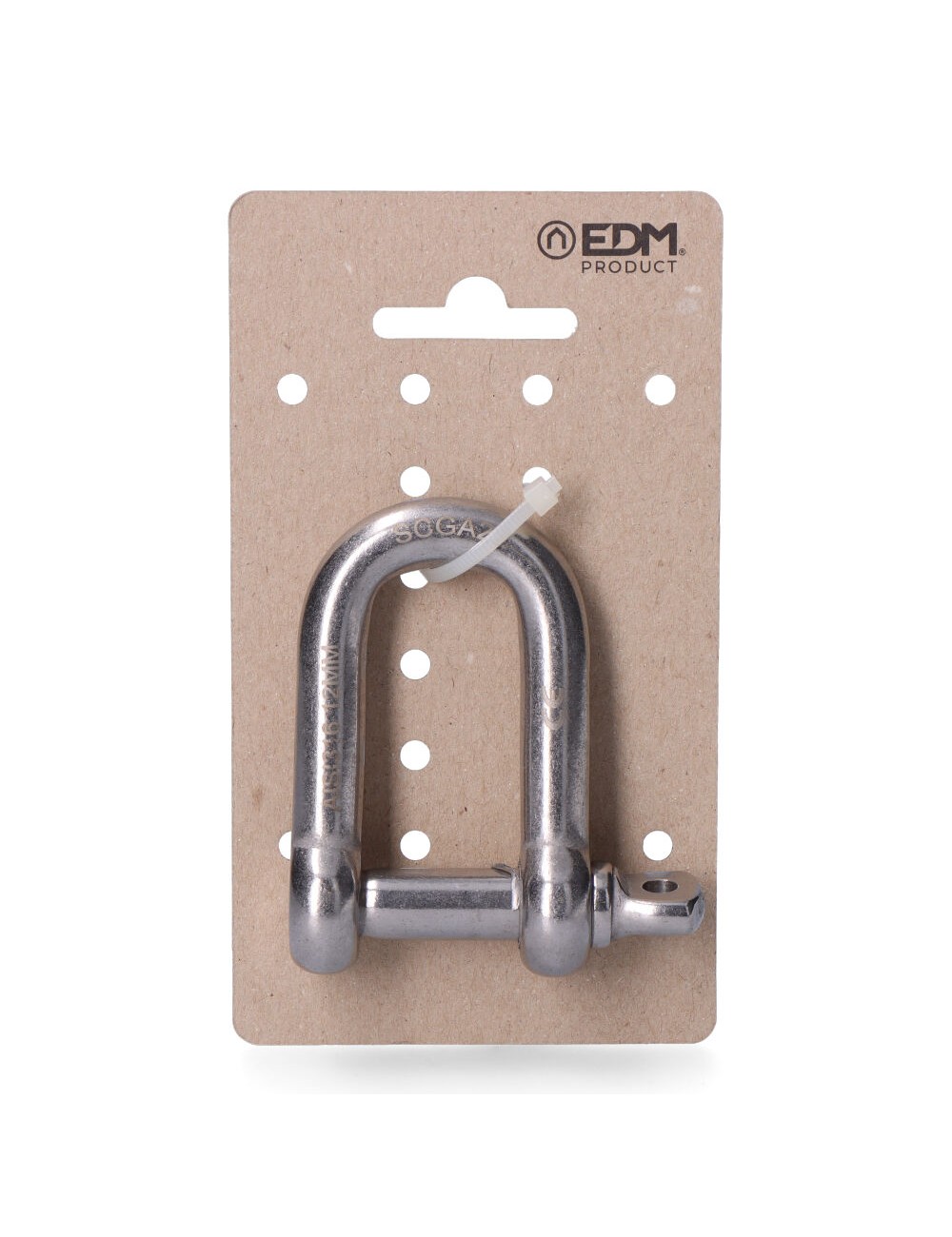 Grillete acero inoxidable aisi316 12 mm