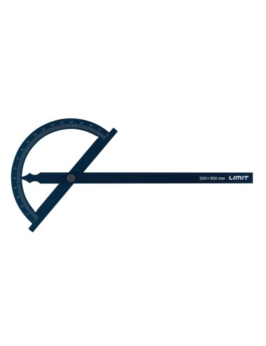 TRANSPORTADOR DE ÁNGULOS ALUMINIO - 200x300mm