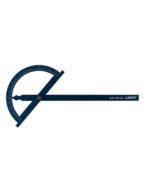 TRANSPORTADOR DE ÁNGULOS ALUMINIO - 200x300mm