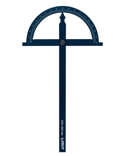 TRANSPORTADOR DE ÁNGULOS ALUMINIO - 200x300mm