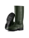 Bota de agua con seguridad s5 src color verde y negro talla 43