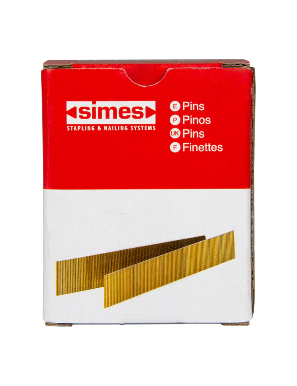 Caja con 9000 clavos micro brad 0,6/25mm galvanizado 4730225 simes