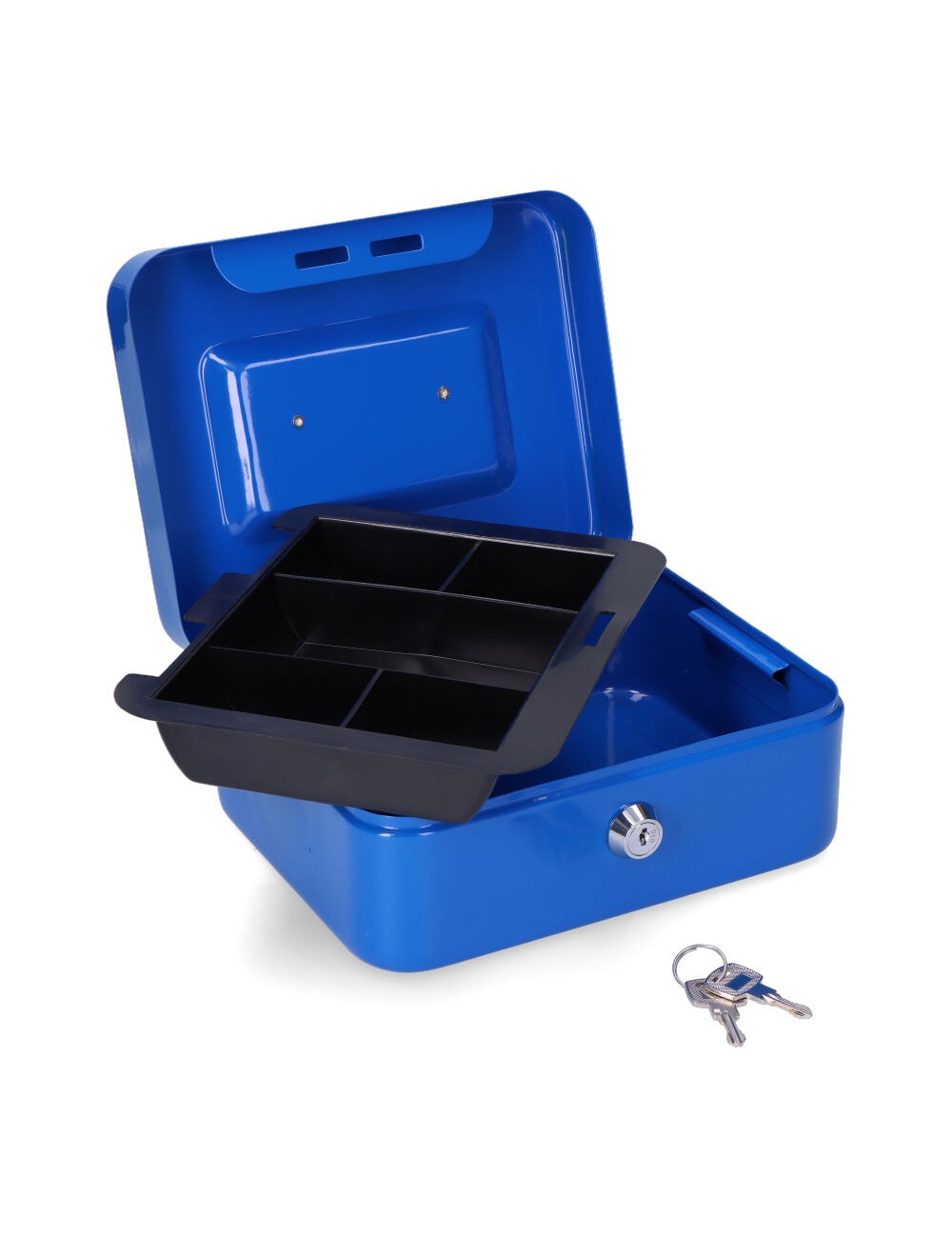 Caja de caudales cfc09 200x160x90mm azul m13394 micel