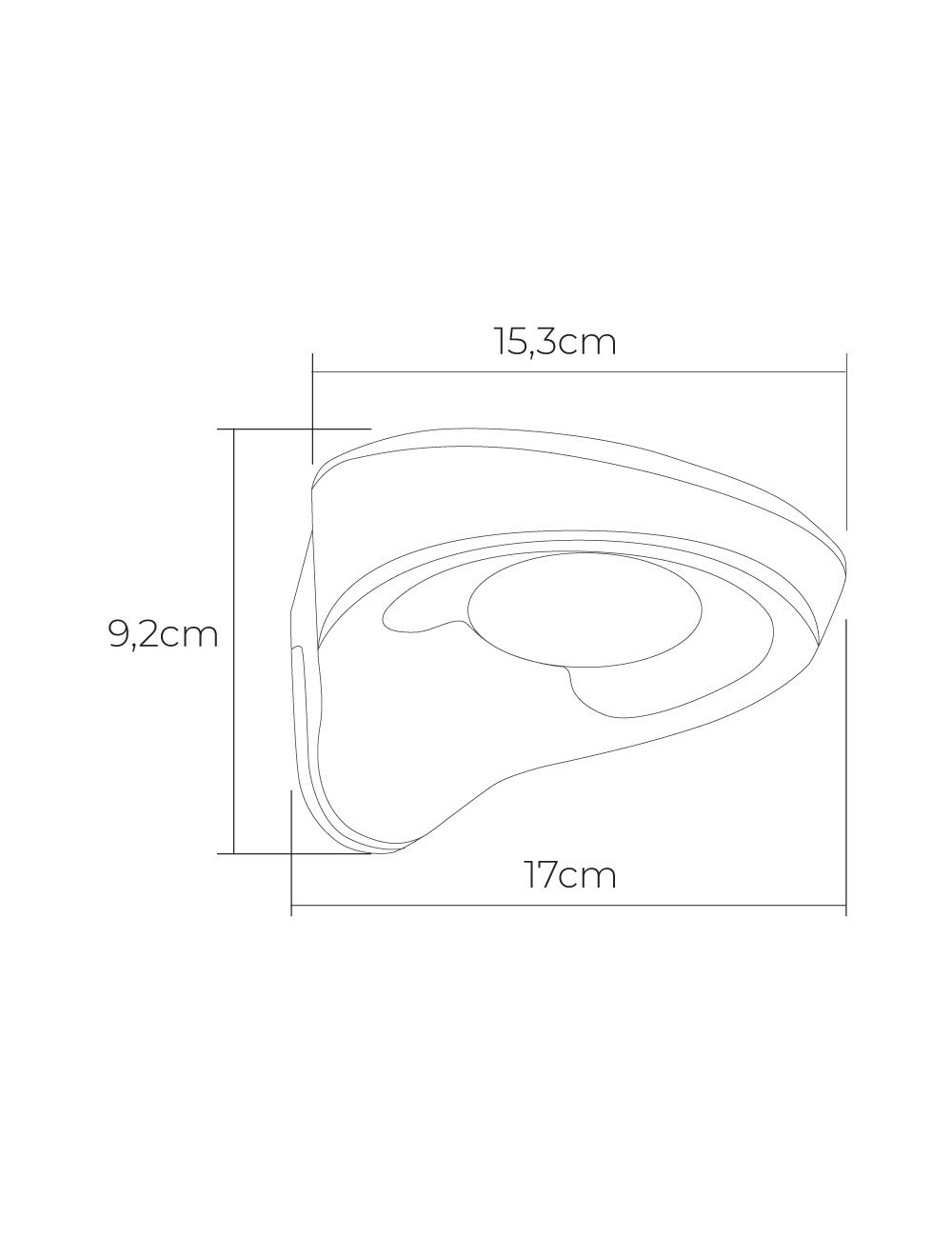 Aplique solar 2w 200lm 6500k con sensor color negro edm