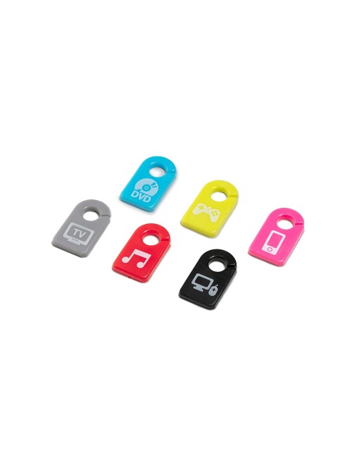 Identificador de cables surtido inofix colores / modelos surtidos