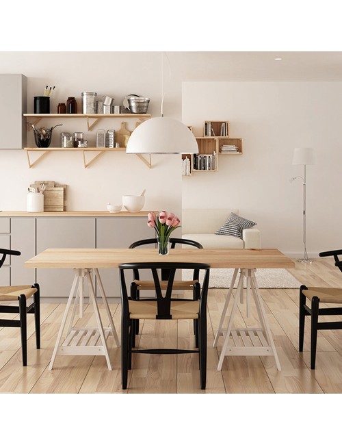 Caballete architect pino macizo blanco astigarraga