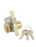 Cerradura de embutir con pomo 1561-3-60 mcm