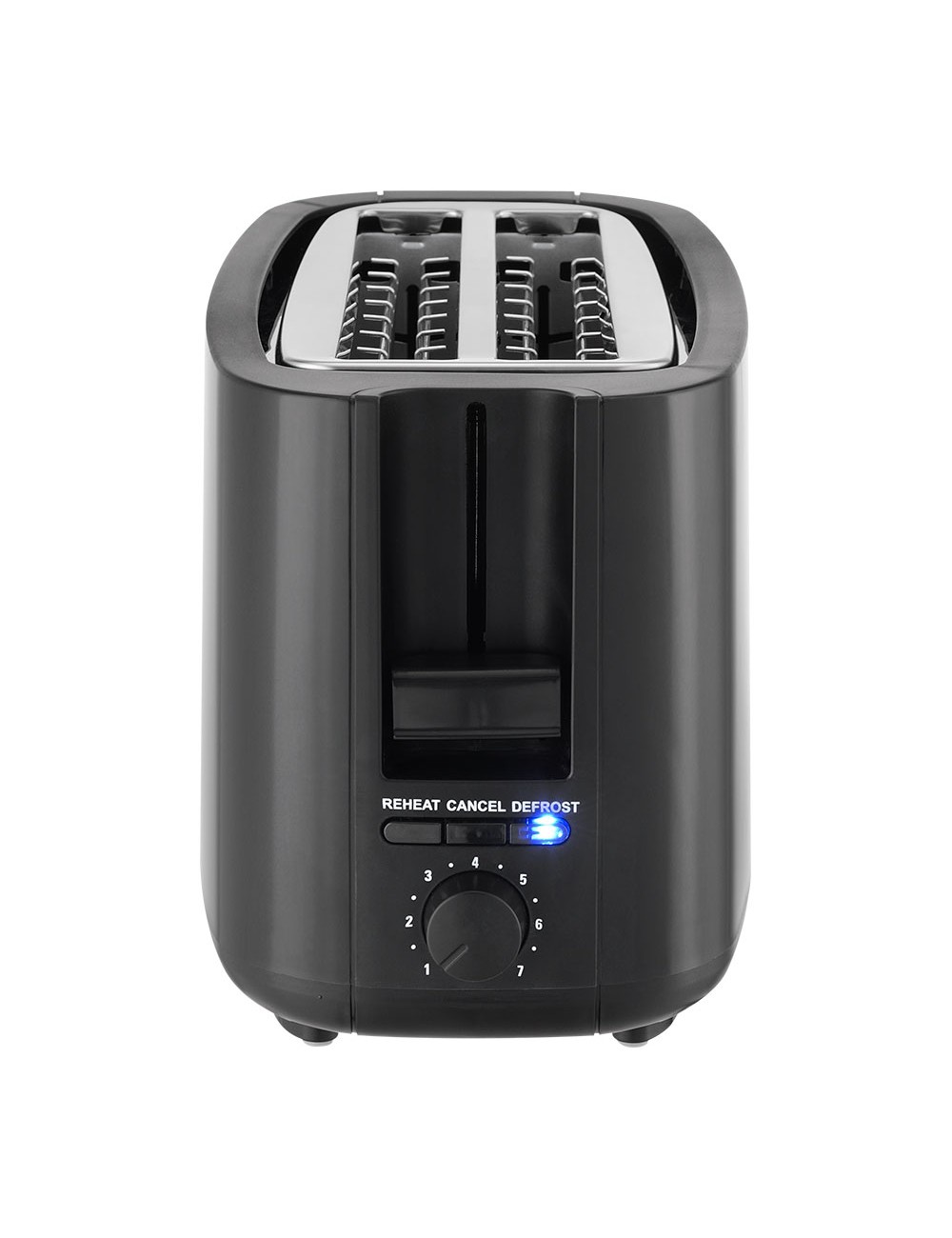 Tostadora doble ranura larga black design, 1400 w