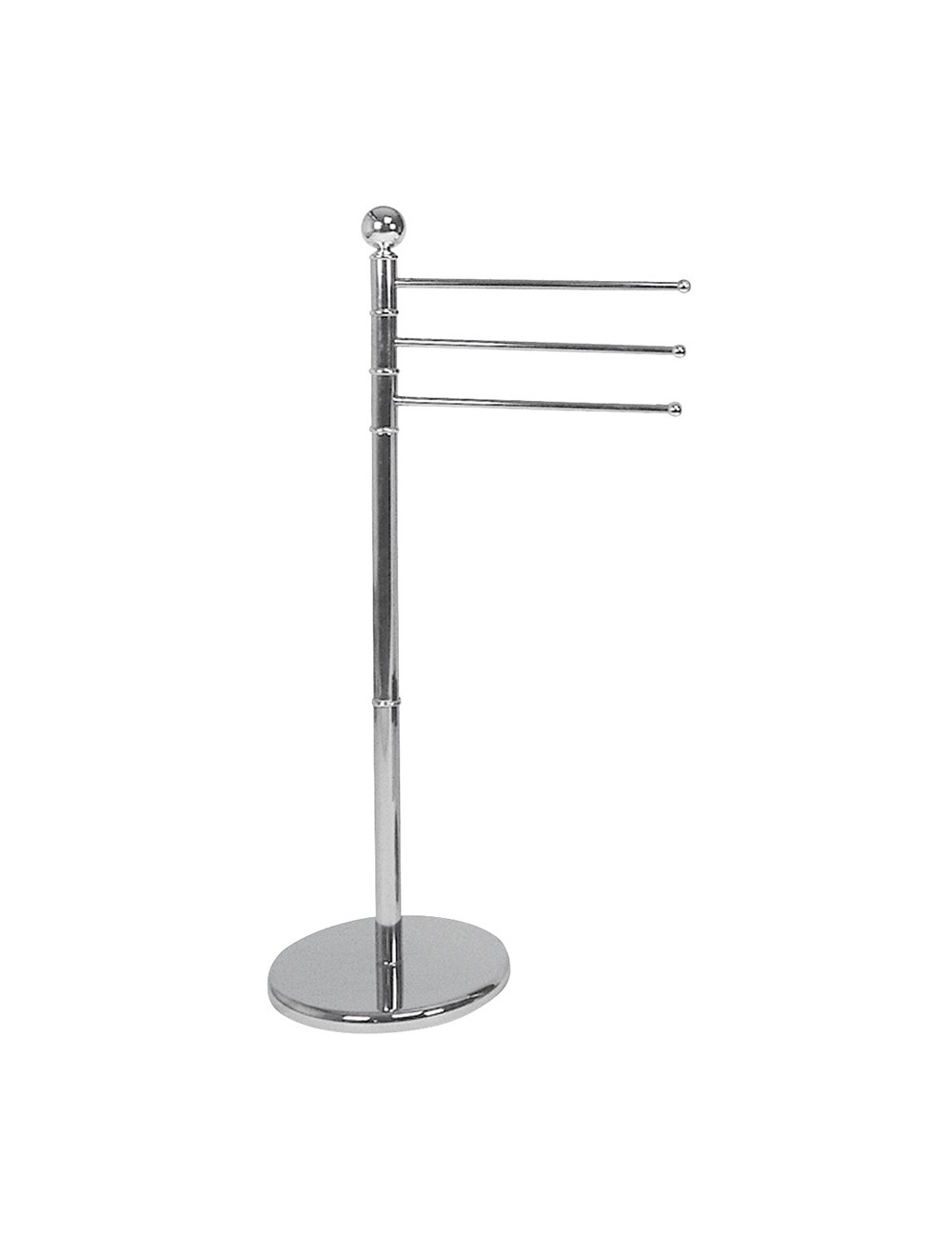 Toallero de pie exclusive cromo