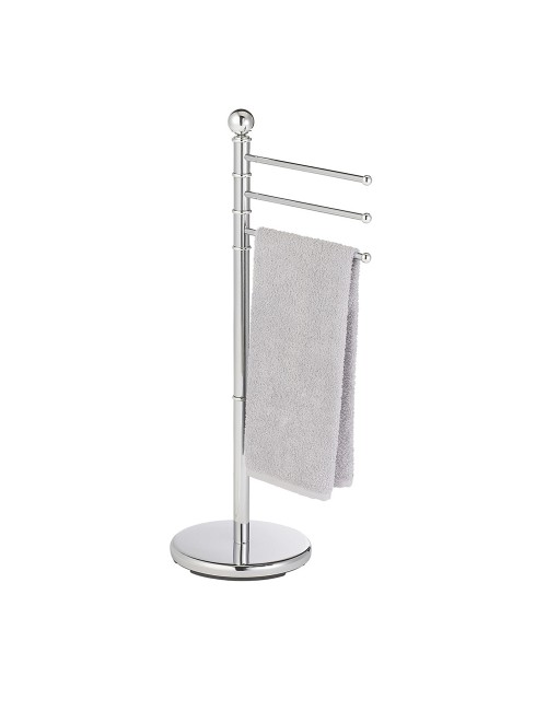 Toallero de pie exclusive cromo