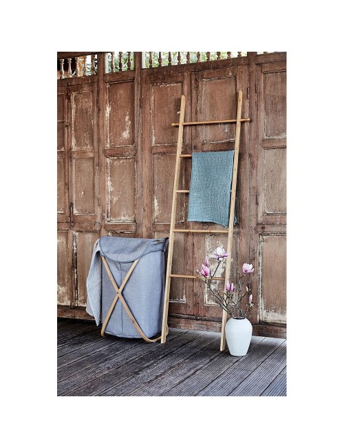 Toallero escalera bahar, color bambú