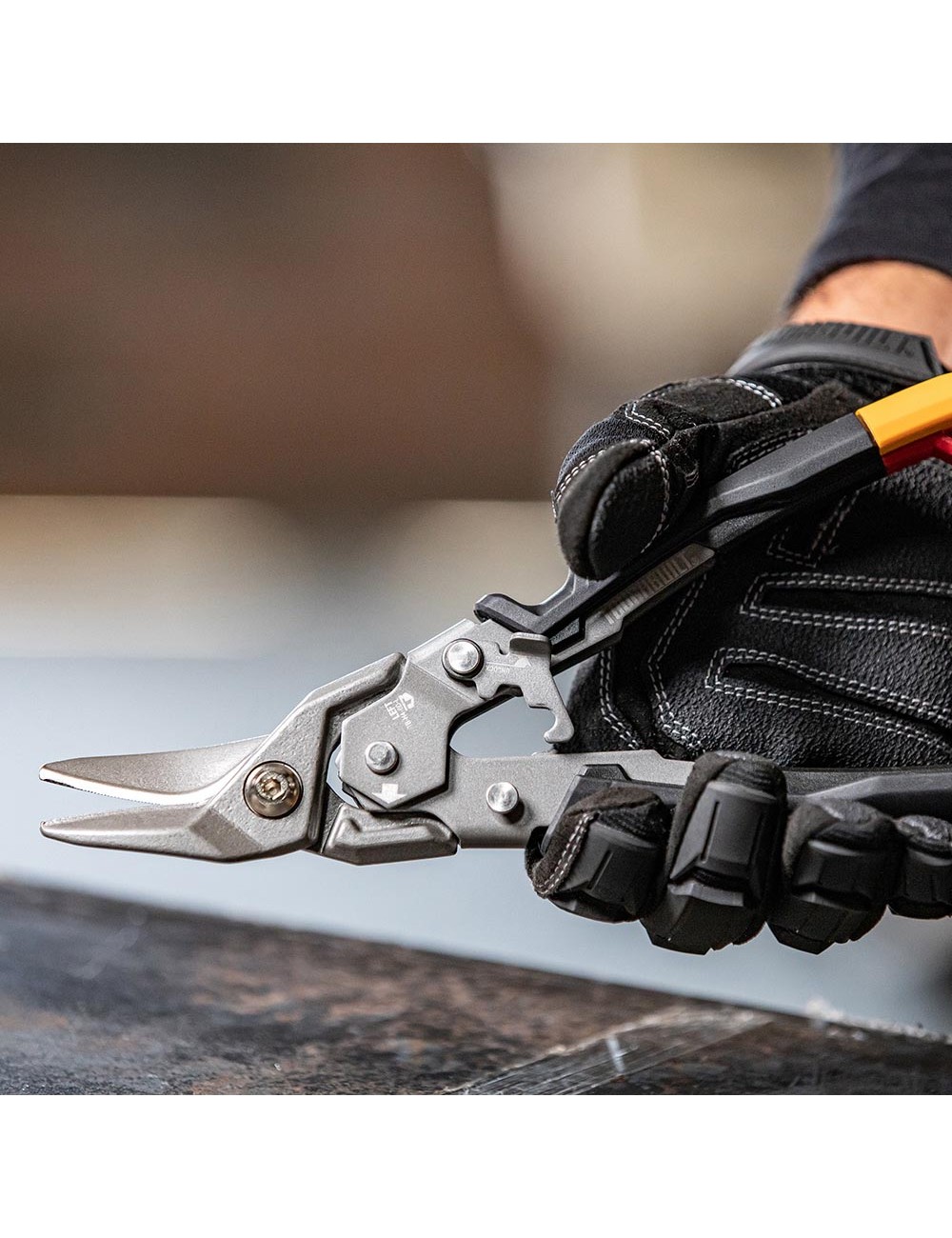 Tijera aviación cortachapa corte izquierda