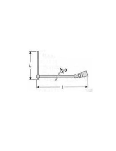 VASO EXTRA LARGO 3/8" 13MM TBSKT13 VASO EXTRA LARGO 3\8" 13MM TBSKT13