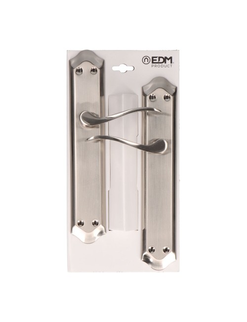 Juego de manillas 202 níquel satinado