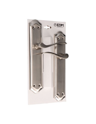 Juego de manillas 202 níquel satinado