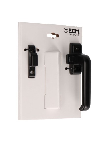 Cierre presión 6801 derecha aluminio negro