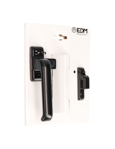 Cierre presión 6801 izquierda aluminio negro