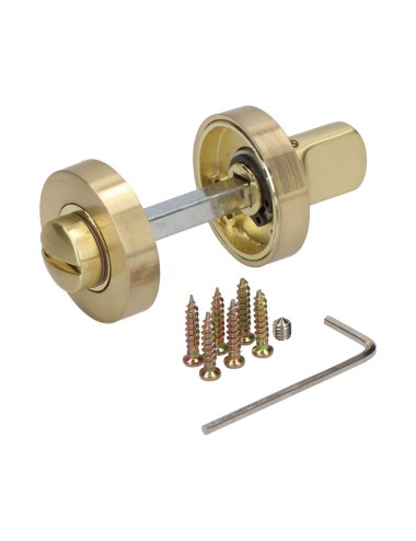 Muletilla roseta 707 ø35 mm latón satinado