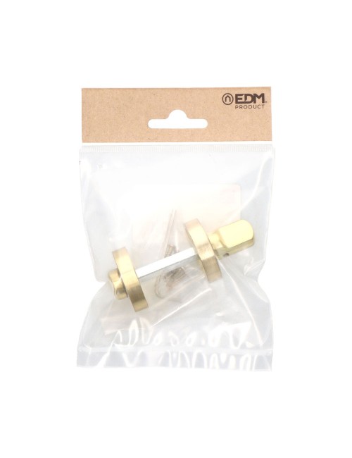 Muletilla roseta 707 ø35 mm latón satinado