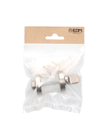 Muletilla roseta 707 ø35 mm níquel satinado
