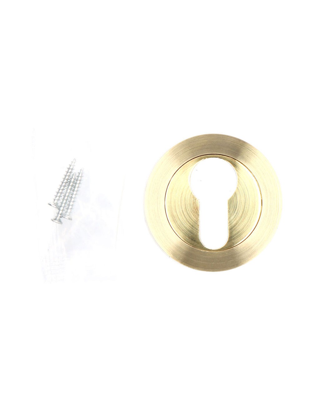 Bocallave pera 707 ø50 mm latón satinado