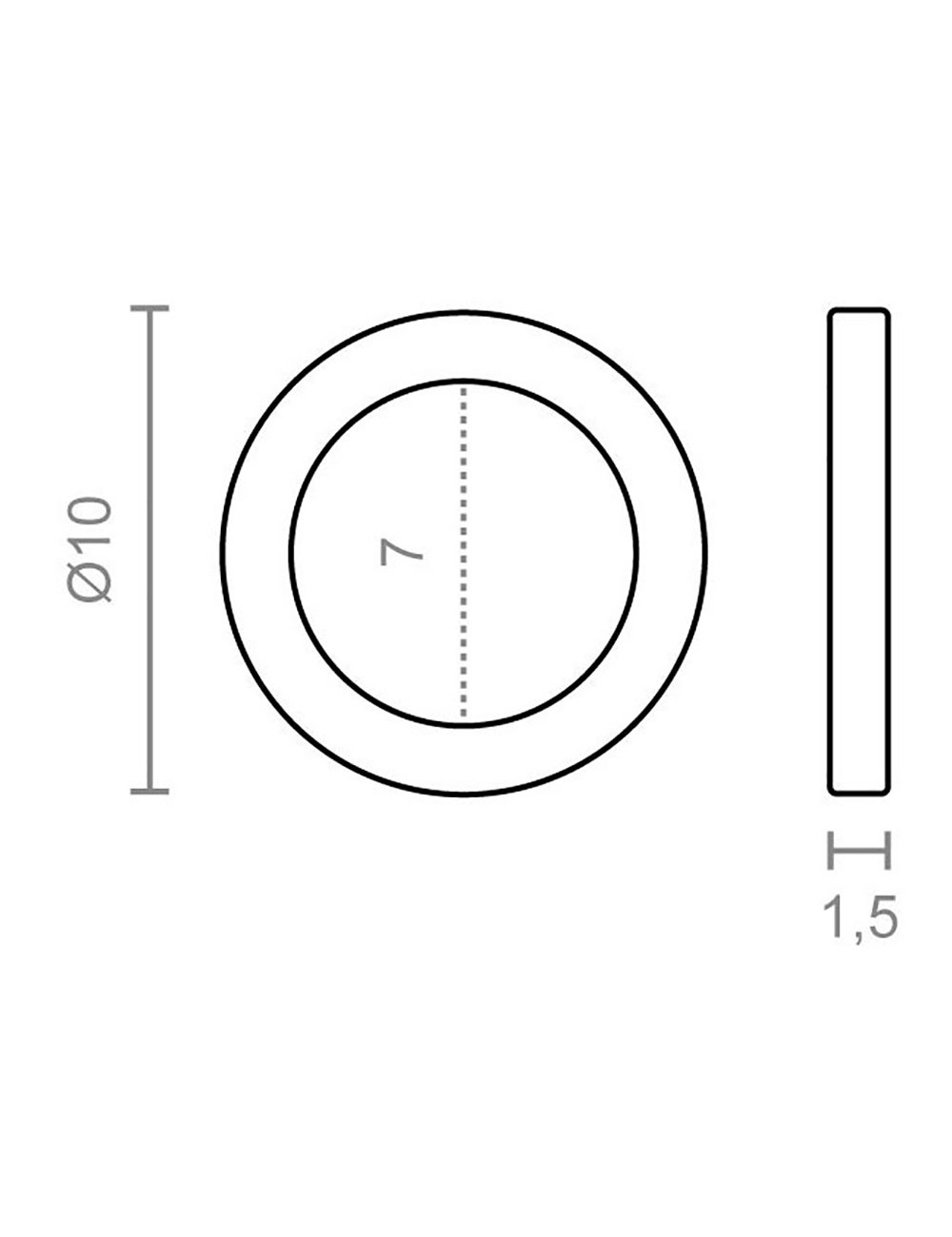 Blister ovalillo ov02 10x7x1,5mm lt edm