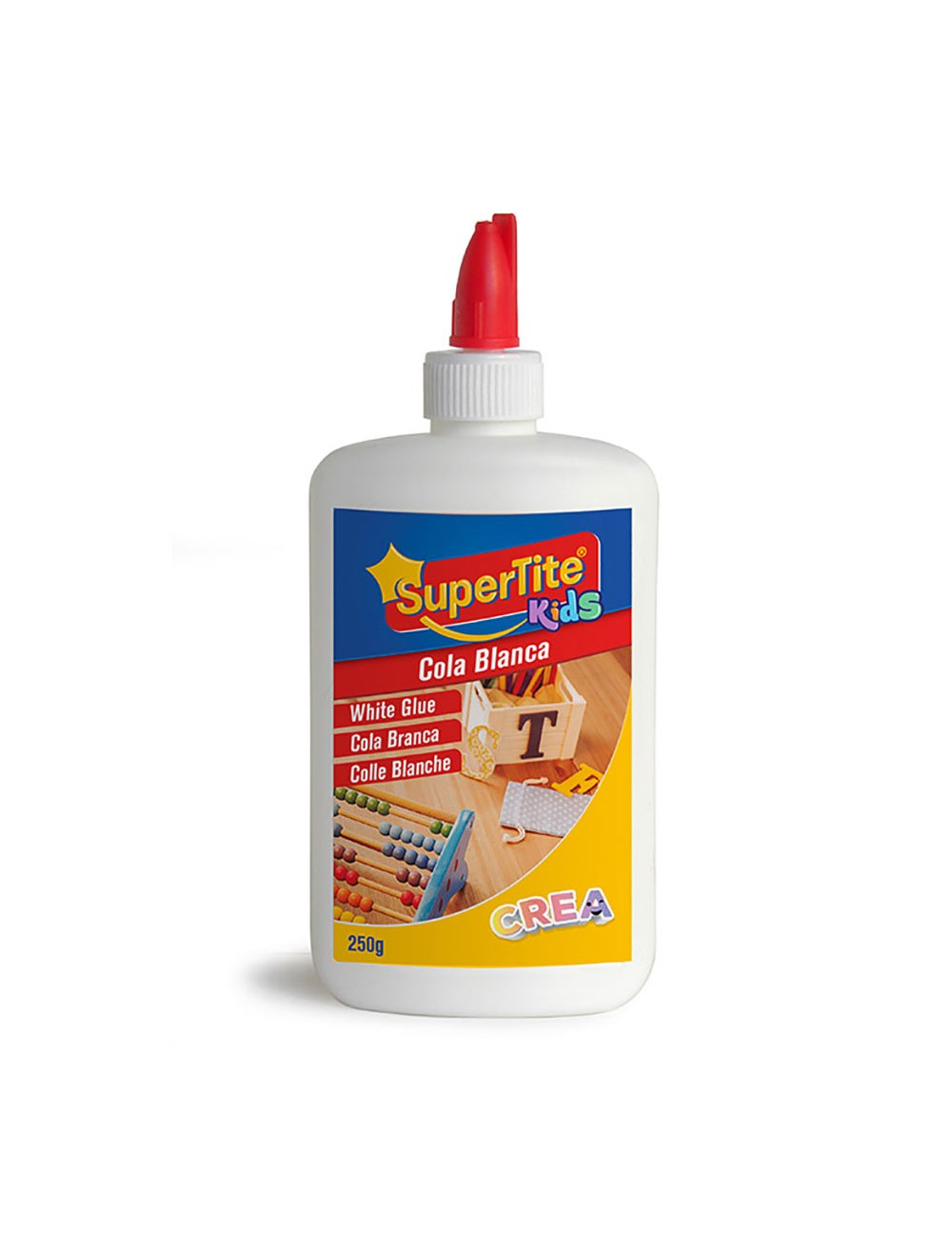 Cola blanca escolar, bote 250 g