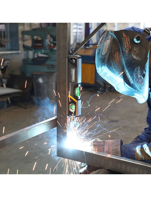 Nivel magnético tubular burbuja iluminada de 23cm tb-h2-l-m23-lh-m toughbuilt