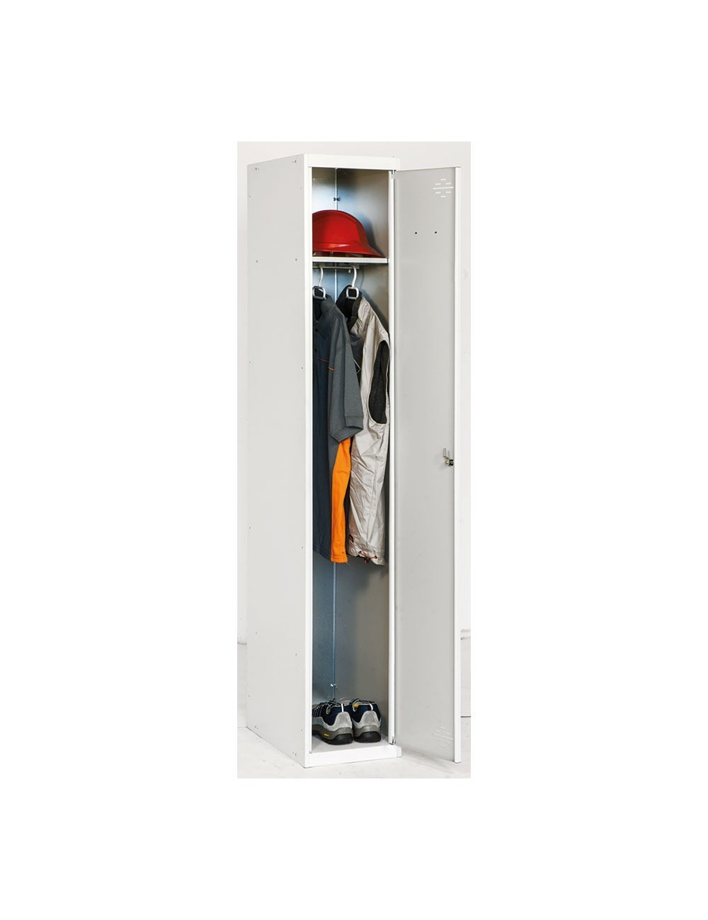 Taquilla desmontada 1 puerta ancho 30 x 50 x 180 cm Taquilla desmontada 1 puerta ancho 30 x 50 x 180 cm