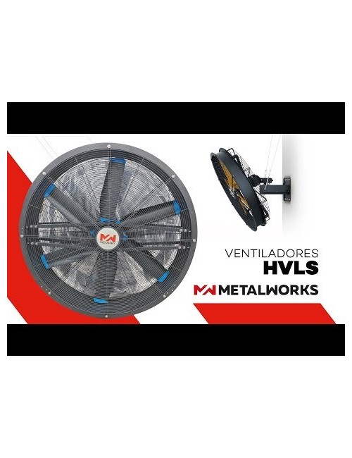Ventilador industrial de pared  MW VID900 - Ø900 mm