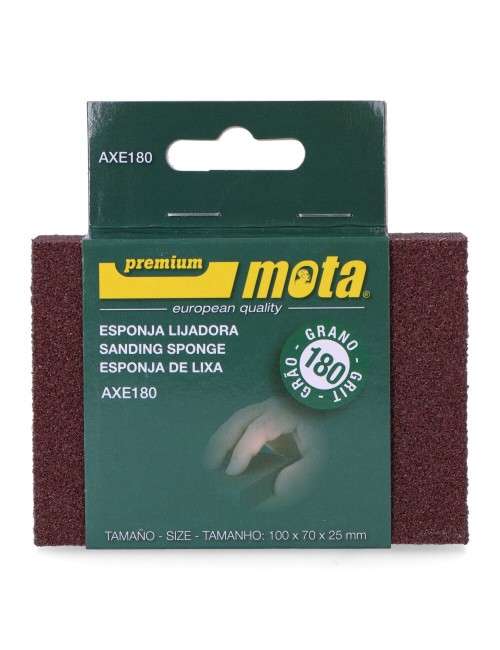 Esponja lijadora de aluminio grano 180