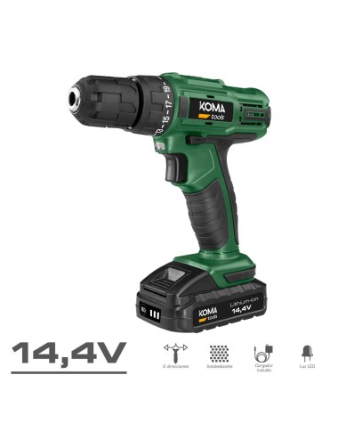 Kit taladro atornillador a batería