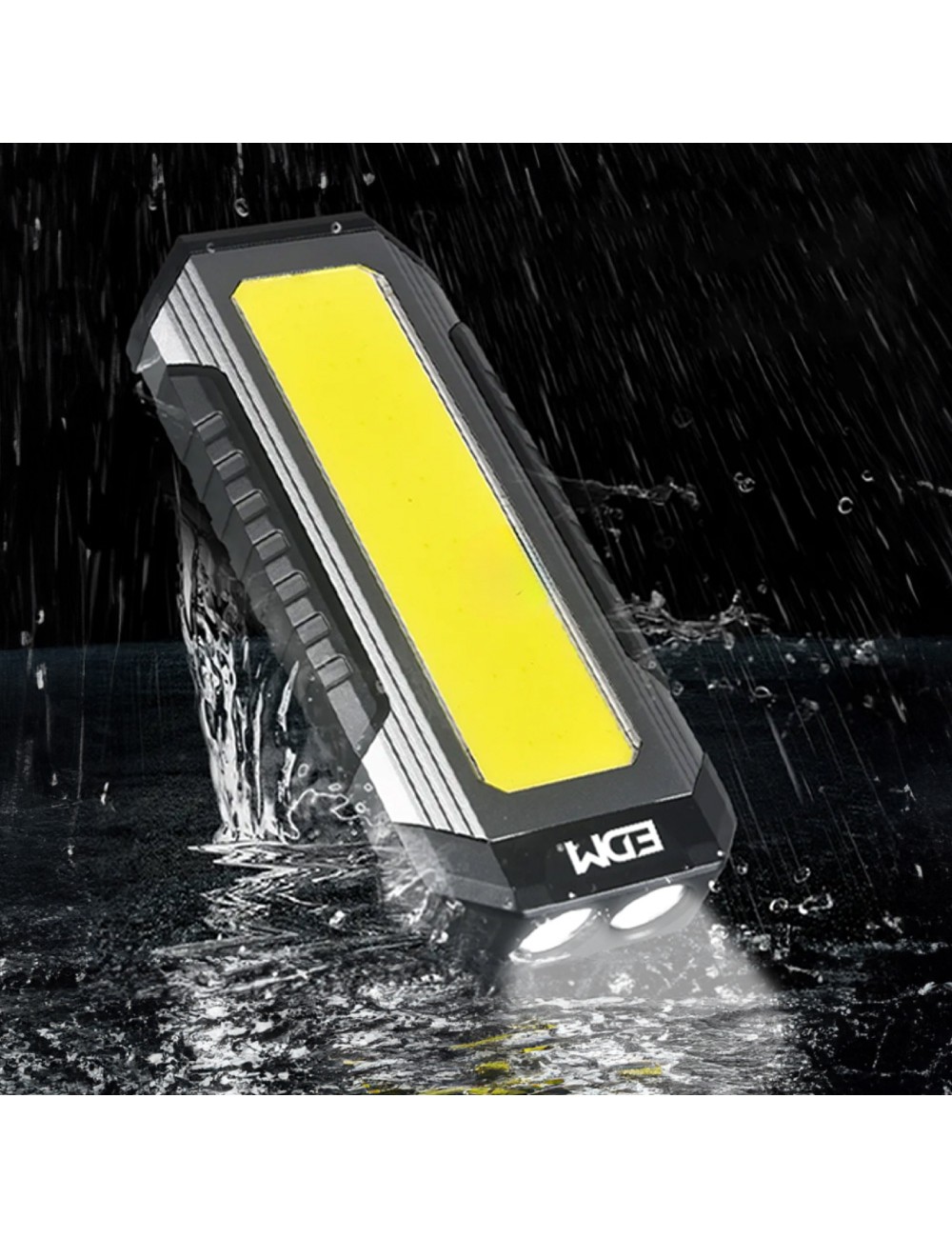 Linterna led de aluminio 10w recargable