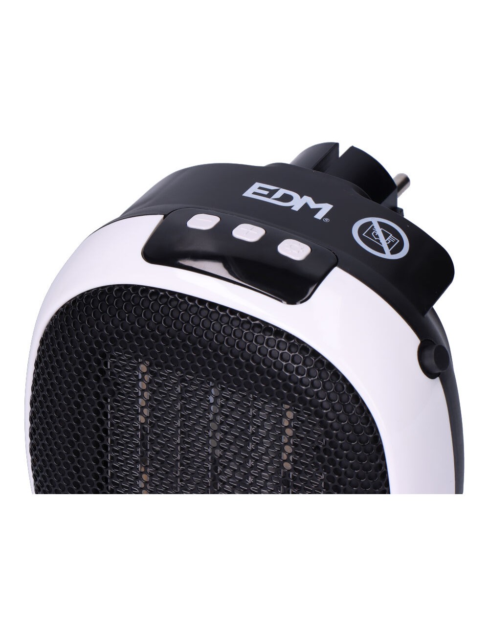 Mini calefactor cerámico de enchufe 700 w