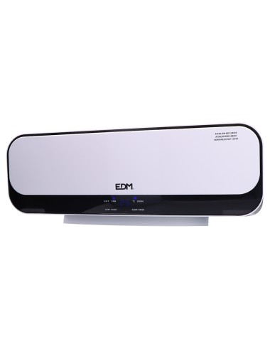 Calefactor split cerámico 1000 - 2000 w, con mando distancia 55,7 x 14,4 x 18,5 cm