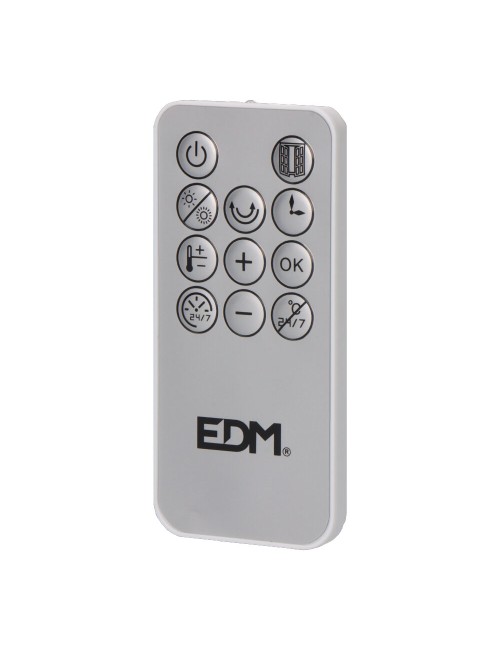 Calefactor split cerámico 1000 - 2000 w, con mando distancia 55,7 x 14,4 x 18,5 cm