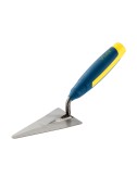 Paletín soldado punta redonda, de chapa de acero tratada con mango bimaterial ergonómico para una mayor comodidad. medidas:  ...