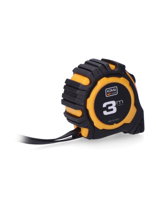 Flexómetro 3m x 16mm, abs standard koma tools