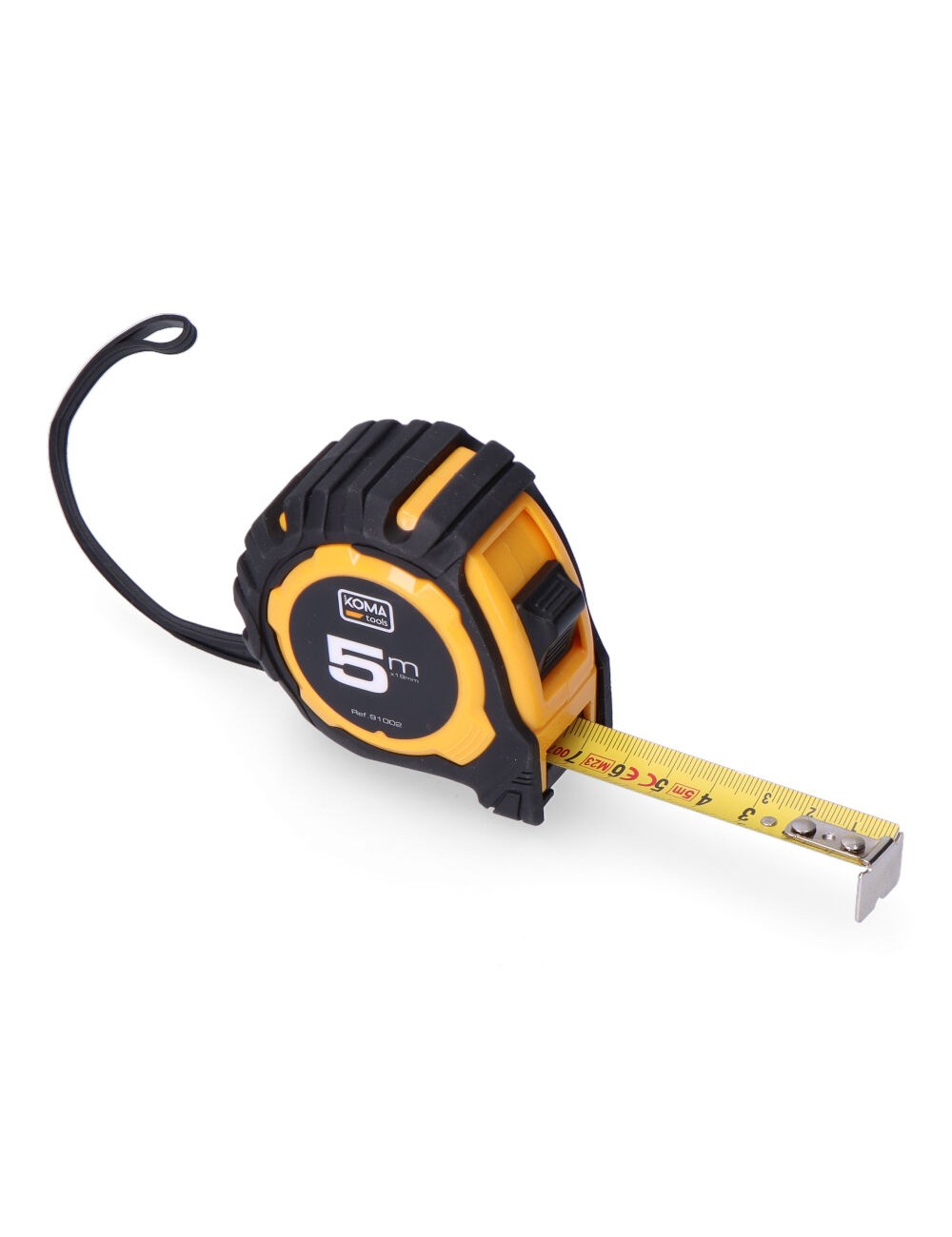 Flexómetro 5m x 19mm abs standard koma tools