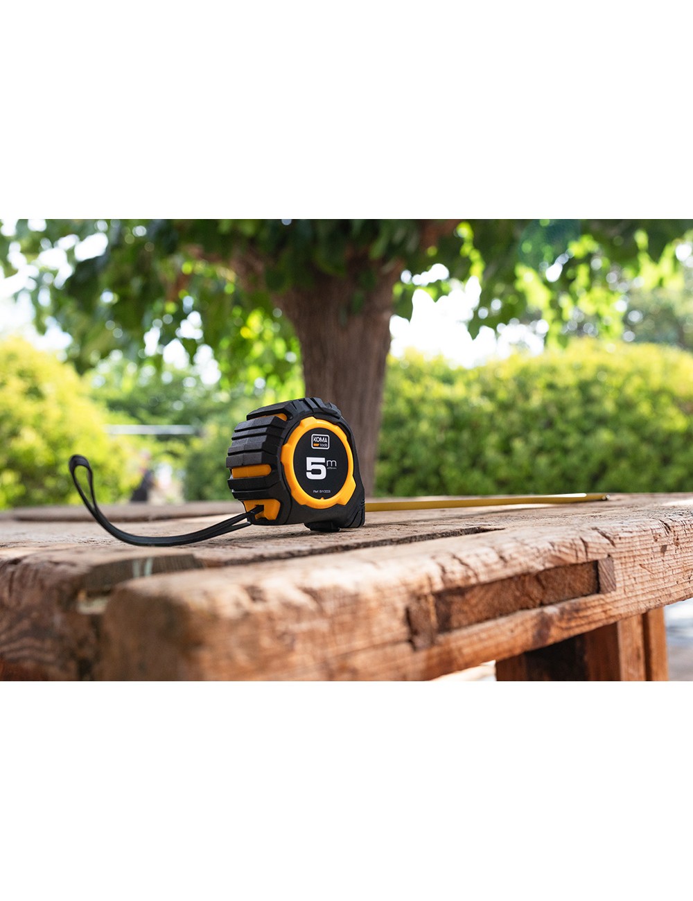 Flexómetro 5m x 19mm abs standard koma tools
