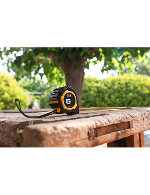 Flexómetro 5m x 19mm abs standard koma tools